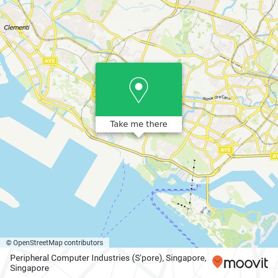 Peripheral Computer Industries (S'pore), Singapore地图