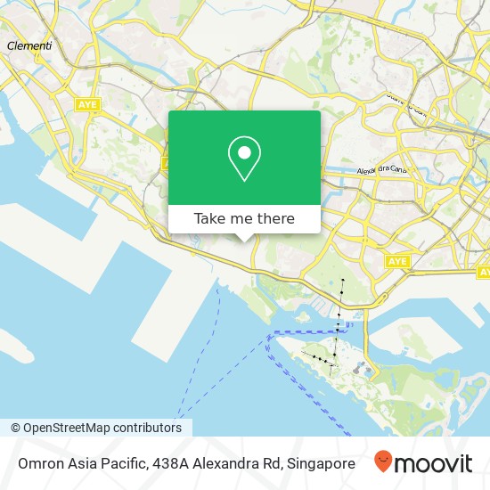Omron Asia Pacific, 438A Alexandra Rd map