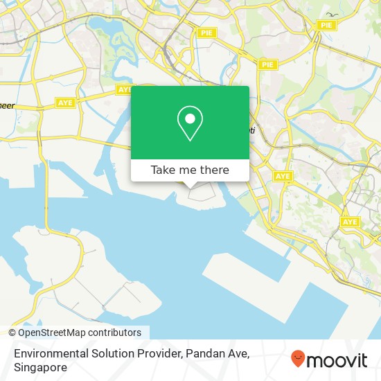 Environmental Solution Provider, Pandan Ave map