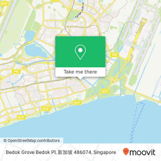 Bedok Grove Bedok Pl, 新加坡 486074地图