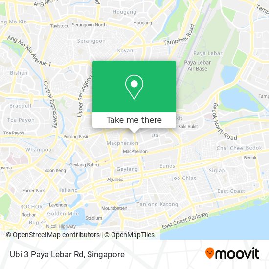 Ubi 3 Paya Lebar Rd地图