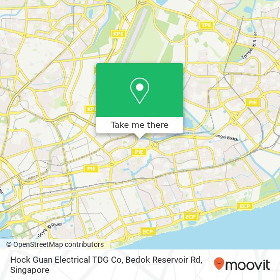 Hock Guan Electrical TDG Co, Bedok Reservoir Rd地图