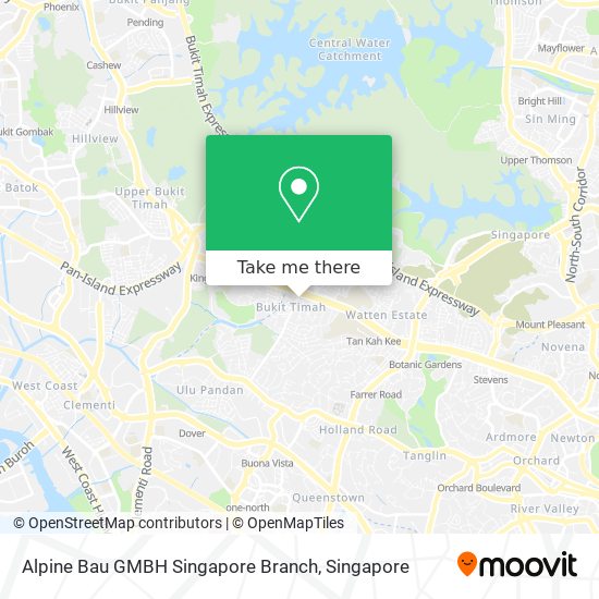 Alpine Bau GMBH   Singapore Branch map