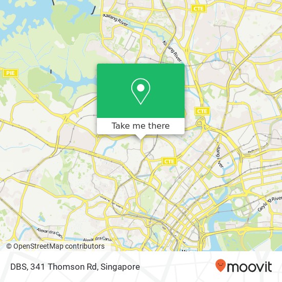 DBS, 341 Thomson Rd map