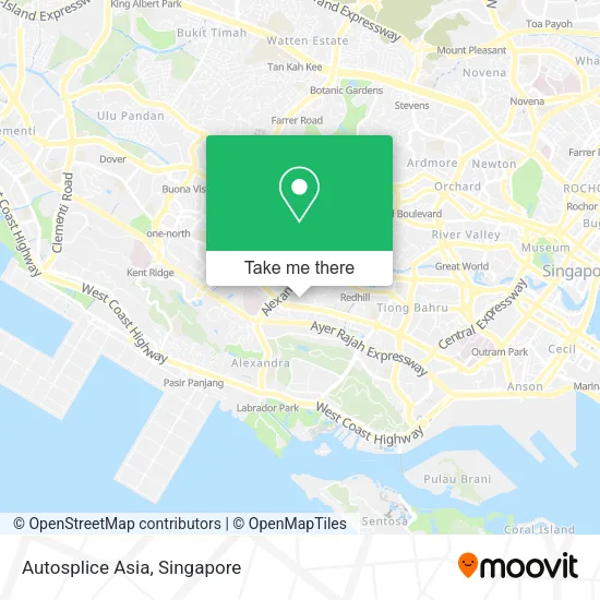 Autosplice Asia map