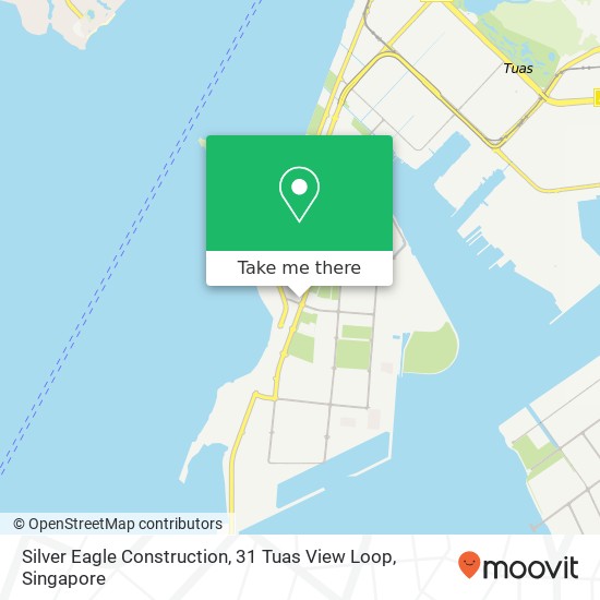 Silver Eagle Construction, 31 Tuas View Loop map