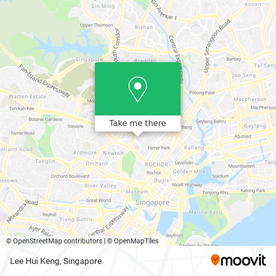 Lee Hui Keng map