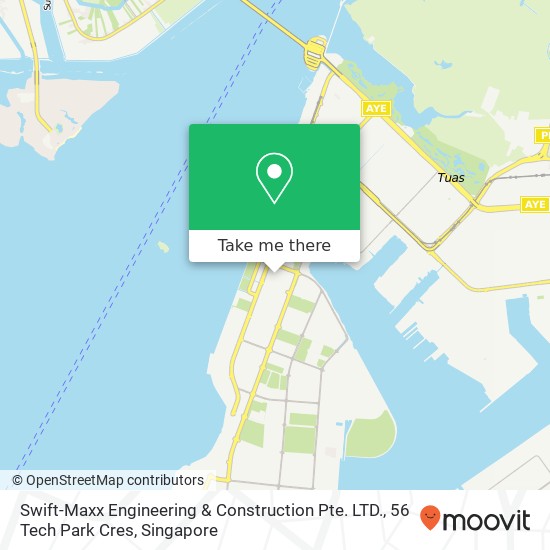 Swift-Maxx Engineering & Construction Pte. LTD., 56 Tech Park Cres map