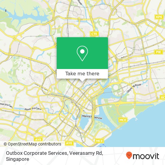 Outbox Corporate Services, Veerasamy Rd map