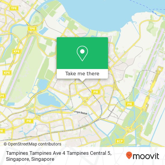 Tampines Tampines Ave 4 Tampines Central 5, Singapore地图