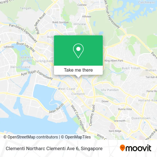 Clementi Northarc Clementi Ave 6地图