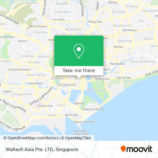 Waltech Asia Pte. LTD. map