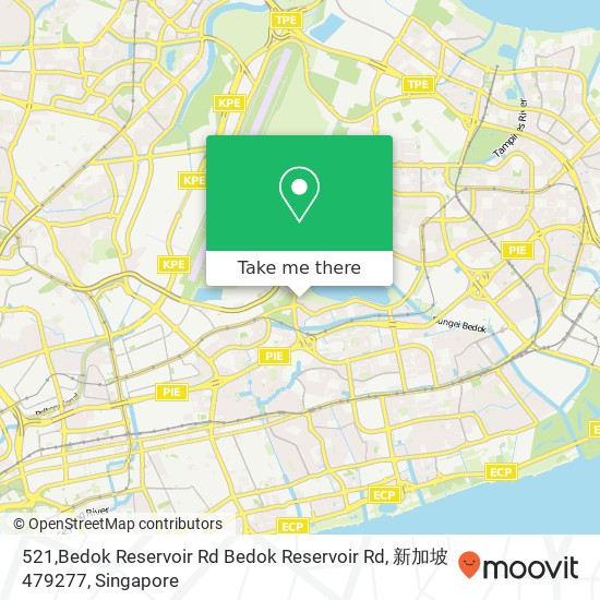521,Bedok Reservoir Rd Bedok Reservoir Rd, 新加坡 479277 map