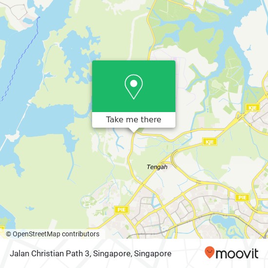 Jalan Christian Path 3, Singapore map