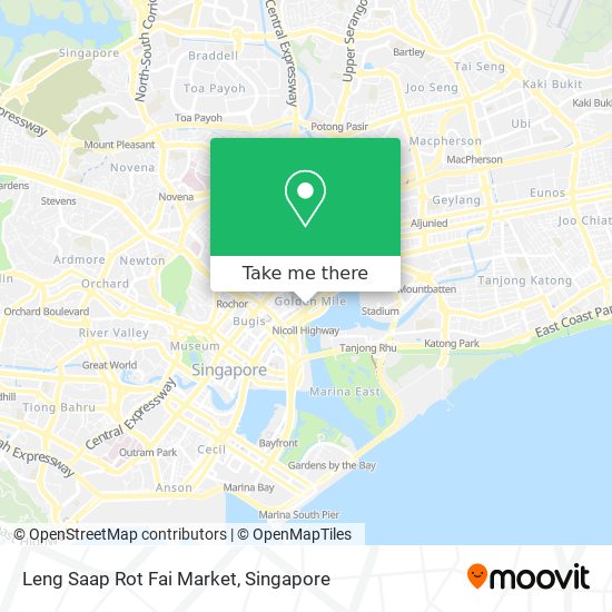 Leng Saap Rot Fai Market map