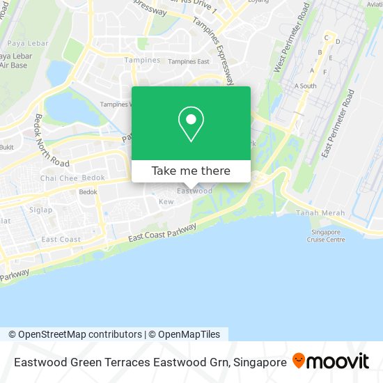 Eastwood Green Terraces Eastwood Grn map