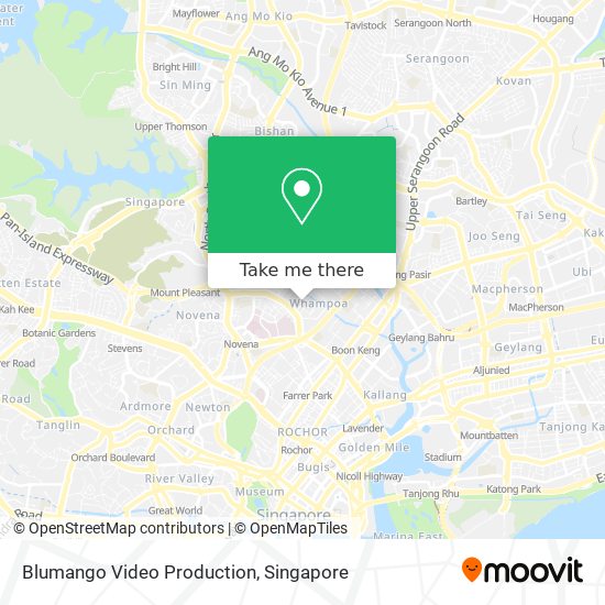 Blumango Video Production map