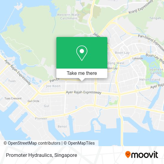 Promoter Hydraulics map