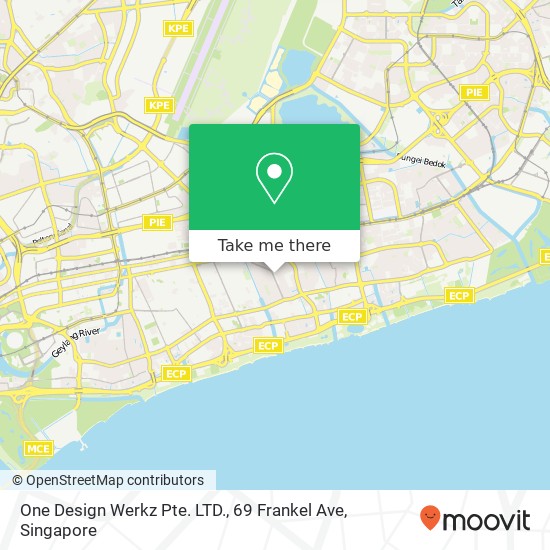 One Design Werkz Pte. LTD., 69 Frankel Ave map