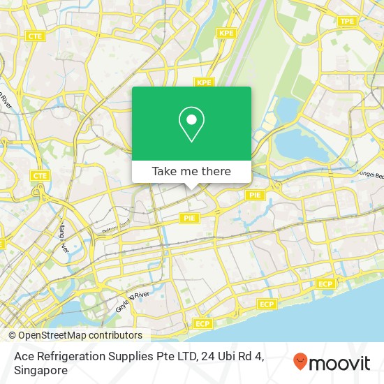 Ace Refrigeration Supplies Pte LTD, 24 Ubi Rd 4 map