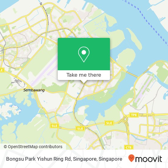 Bongsu Park Yishun Ring Rd, Singapore地图