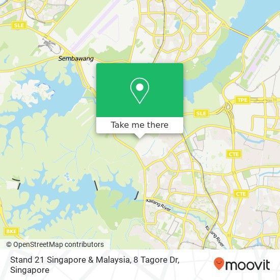 Stand 21 Singapore & Malaysia, 8 Tagore Dr map