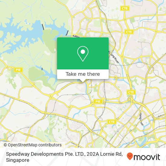 Speedway Developments Pte. LTD., 202A Lornie Rd map