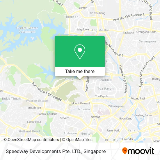 Speedway Developments Pte. LTD. map