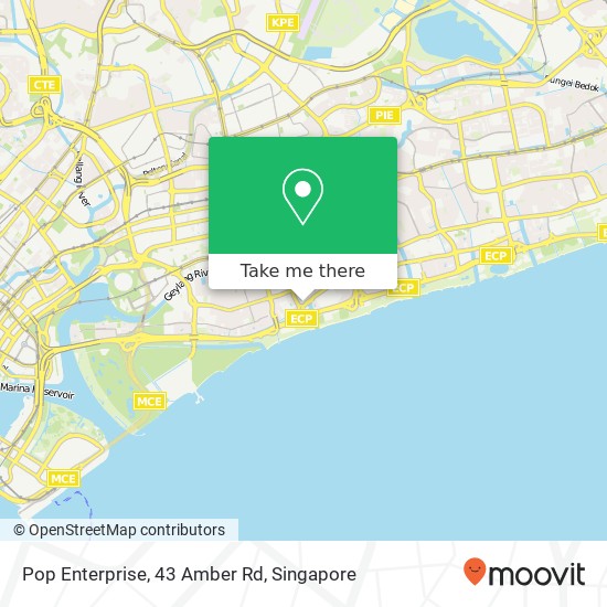 Pop Enterprise, 43 Amber Rd地图