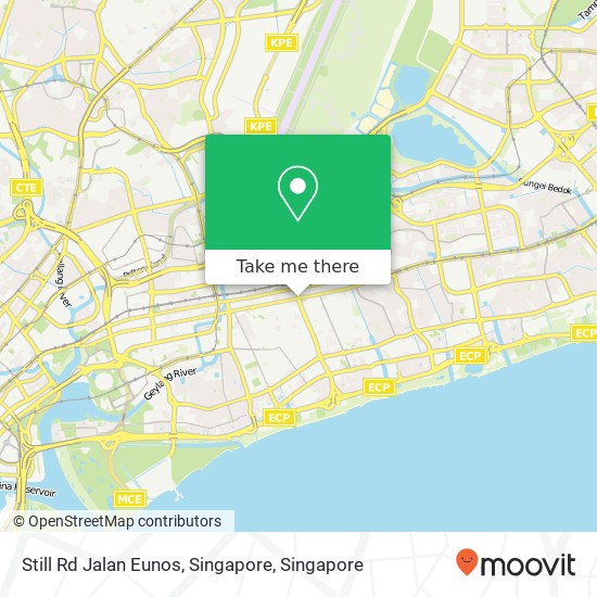 Still Rd Jalan Eunos, Singapore map