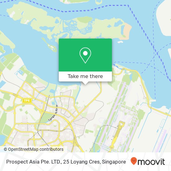 Prospect Asia Pte. LTD., 25 Loyang Cres map