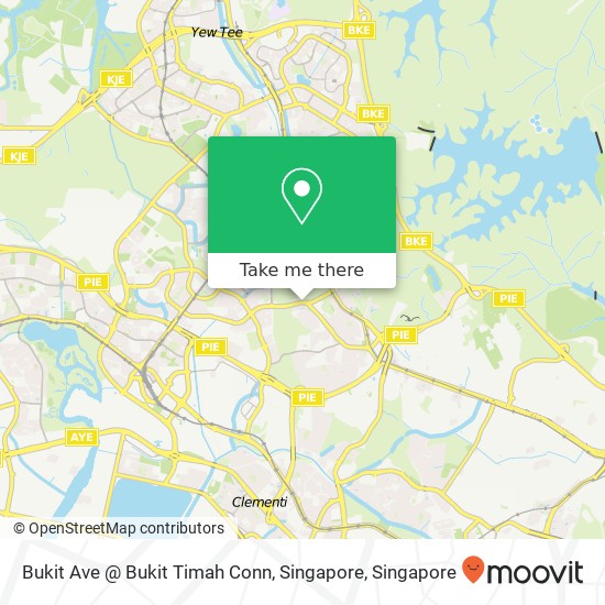 Bukit Ave @ Bukit Timah Conn, Singapore map