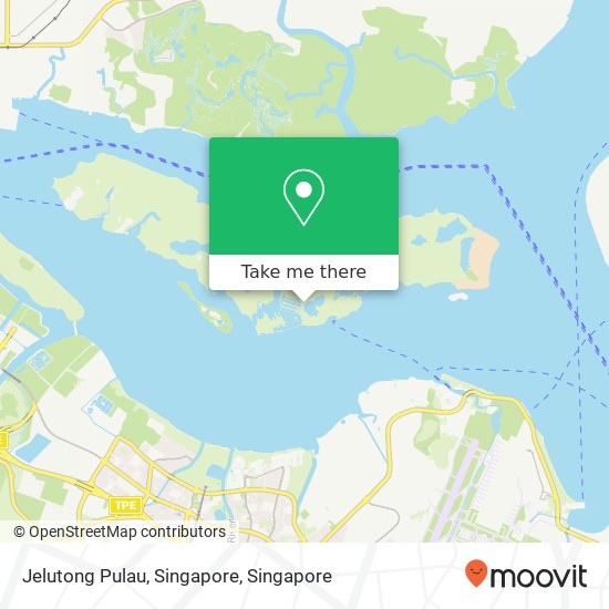 Jelutong Pulau, Singapore地图