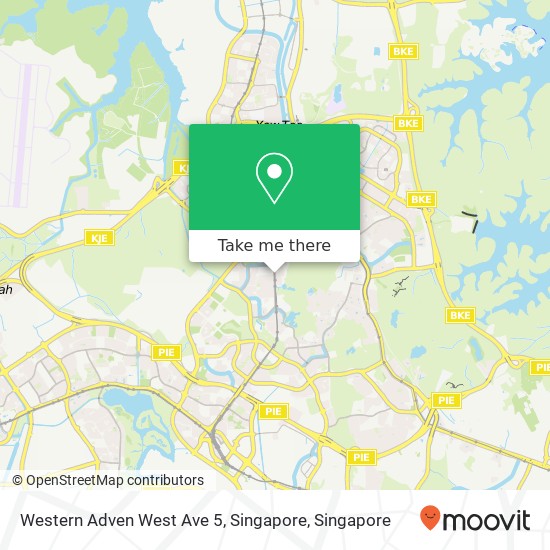 Western Adven West Ave 5, Singapore地图