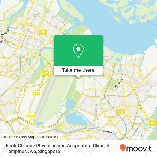 Enok Chinese Physician and Acupunture Clinic, 4 Tampines Ave map