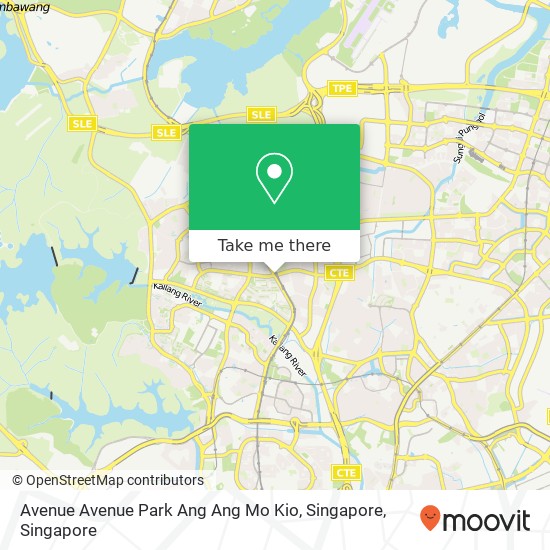 Avenue Avenue Park Ang Ang Mo Kio, Singapore map