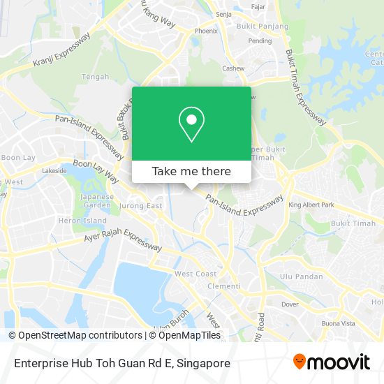 Enterprise Hub Toh Guan Rd E map