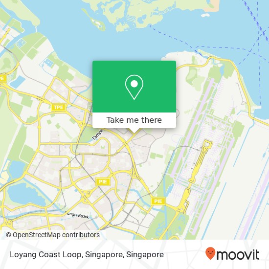 Loyang Coast Loop, Singapore地图