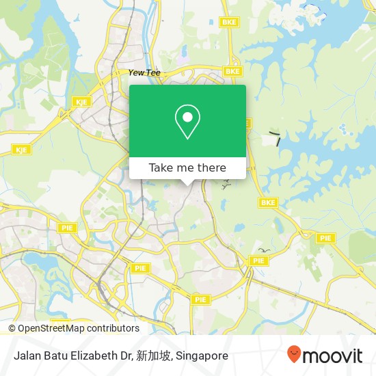 Jalan Batu Elizabeth Dr, 新加坡 map