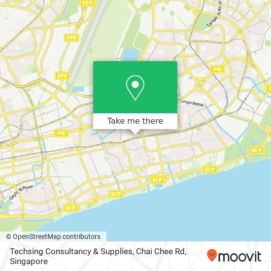 Techsing Consultancy & Supplies, Chai Chee Rd地图