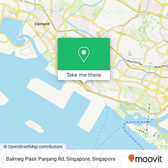 Balmeg Pasir Panjang Rd, Singapore map