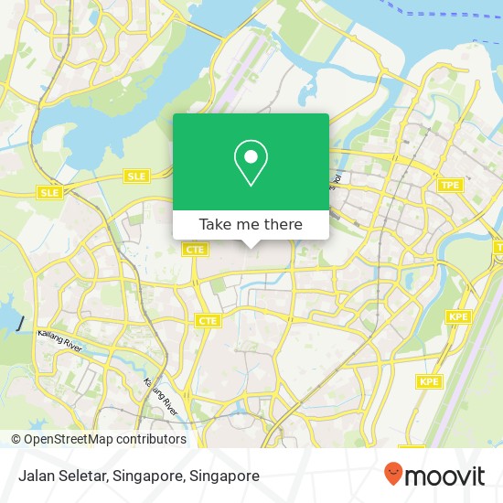 Jalan Seletar, Singapore map