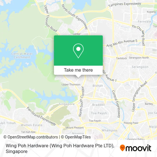 Wing Poh Hardware (Wing Poh Hardware Pte LTD) map