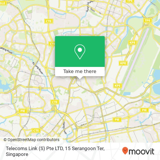 Telecoms Link (S) Pte LTD, 15 Serangoon Ter map