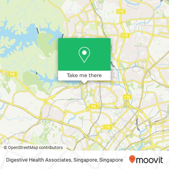 Digestive Health Associates, Singapore地图