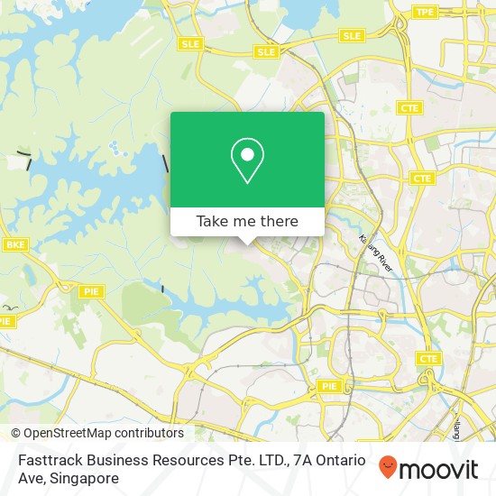 Fasttrack Business Resources Pte. LTD., 7A Ontario Ave map