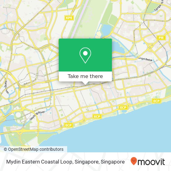 Mydin Eastern Coastal Loop, Singapore map