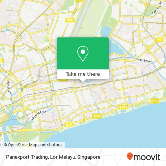 Panexport Trading, Lor Melayu map