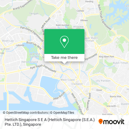 Hettich Singapore S E A (Hettich Singapore (S.E.A.) Pte. LTD.)地图