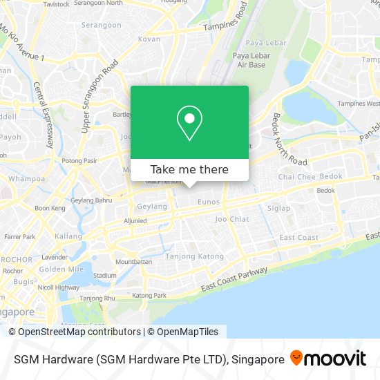 SGM Hardware (SGM Hardware Pte LTD) map